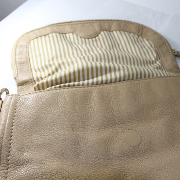 Kate Spade tan leather slouchy shoulder bag purse - Picture 8 of 14